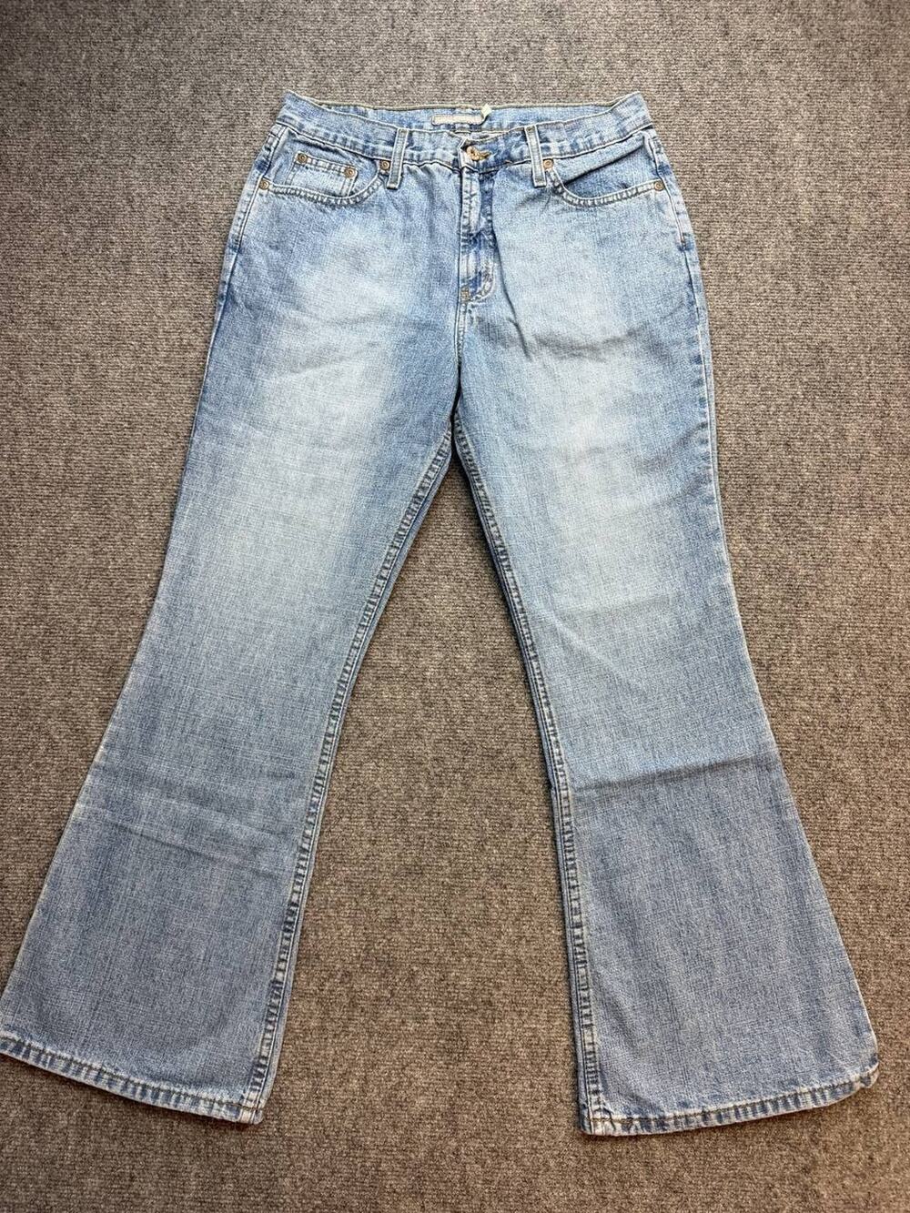 Vintage Y2K Canyon River Blues Jeans Women's Size 11 Light Wash Flare USA